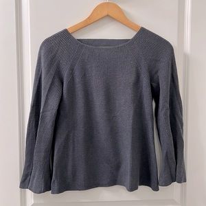 Bell sleeve sweater